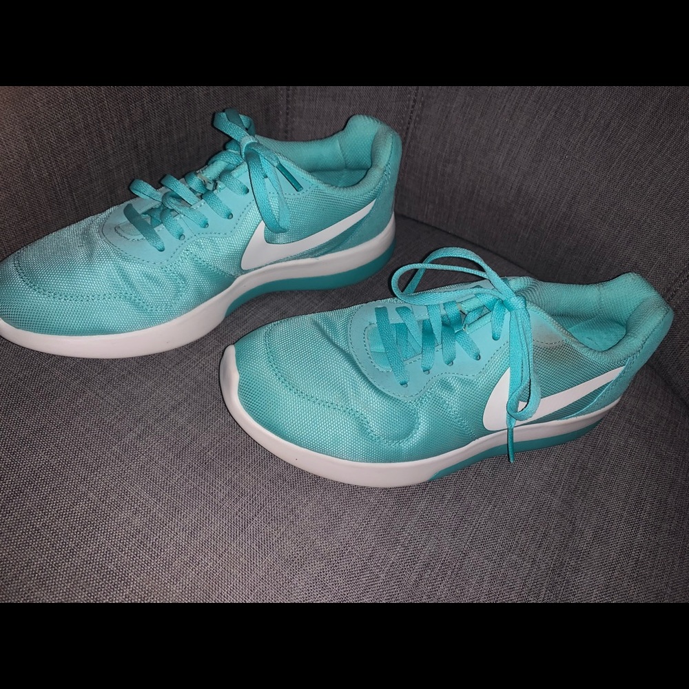 Blue Nikes